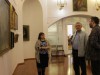 Сегодня Национальную галерею посетили Олег Колпащиков и Марк Офран