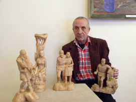 На 72-м году жизни скончался мастер художественной резьбы по дереву Калеви Оттович Сахамес
