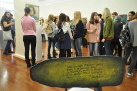 Открытие персональной выставки Аси Масловой в залах Национальной галереи